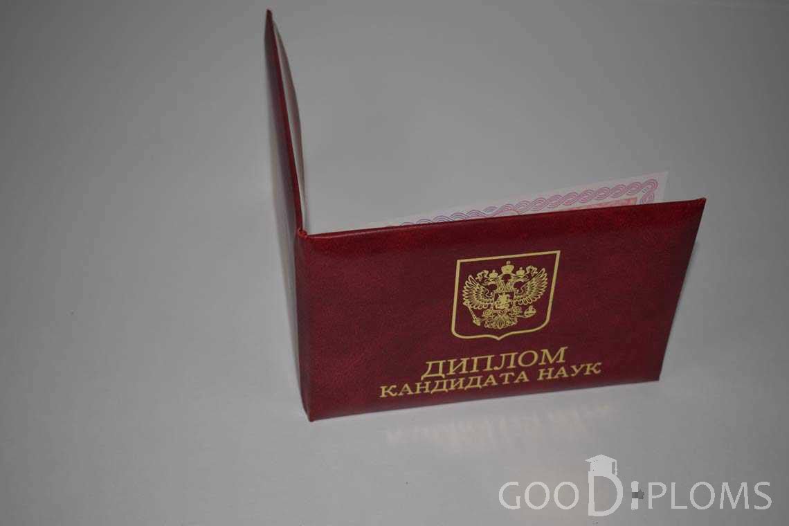 Диплом Кандидата Наук - Обратная Сторона период выдачи 2013-2016 -  Днепропетровск