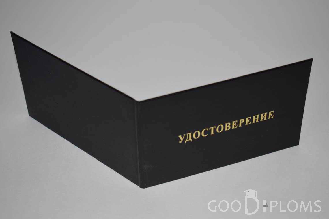 Удостоверение Интернатуры - Обратная Сторона период выдачи 1991-2006 -  Днепропетровск