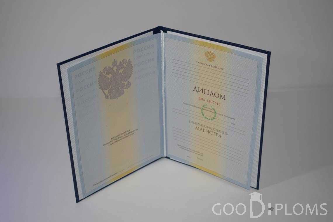 Диплом Магистра в период c 2009 по 2010 год - Днепропетровск