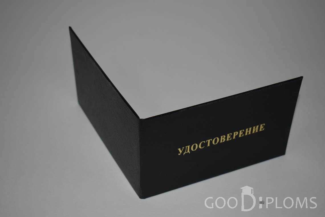 Удостоверение Ординатуры - Обратная Сторона период выдачи 1991-2006 -  Днепропетровск