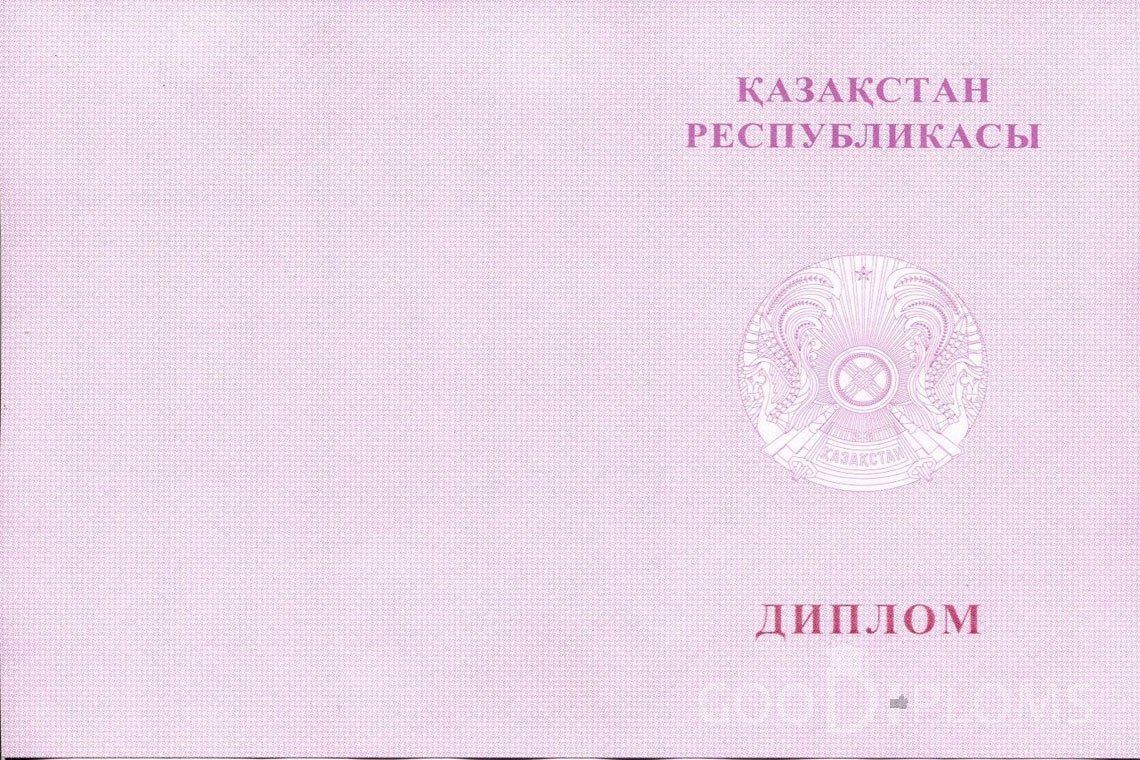 Казахский диплом техникума с отличием - Обратная сторона- Днепропетровск